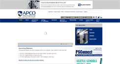 Desktop Screenshot of apcointl.org